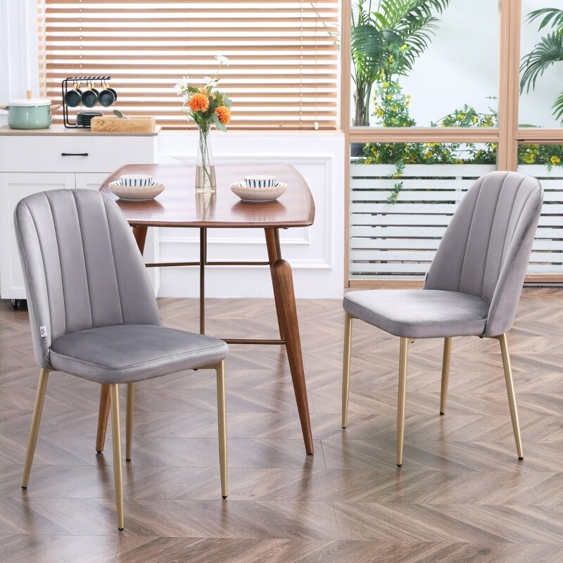 2er-Set Stühle im Retrodesign
