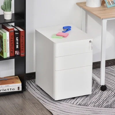 Aktenschrank mit Schliessfächern Stahl Weiss
