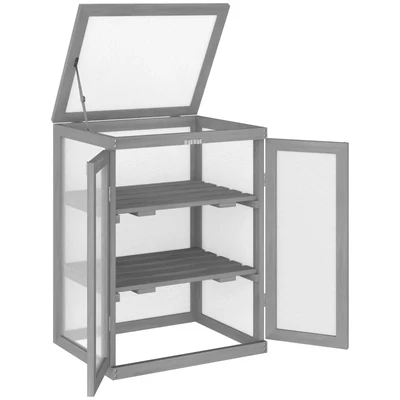 Gewächshaus, Treibhaus, transparent, 58 x 44 x 78cm