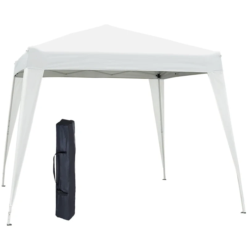 Faltpavillon 3x3m Pavillon Faltzelt Partyzelt Gartenzelt Popup Weiss