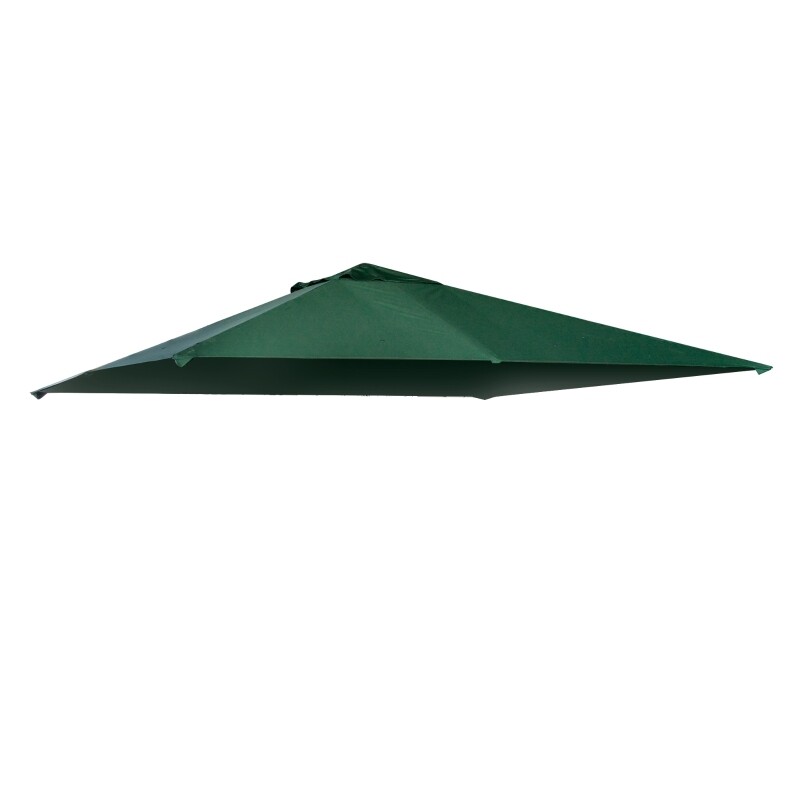 Pavillondach, Ersatzdach für Pavillon, Pavillonabdeckung, Sonnenschutz Polyester, Grün, 2,98 x 2,95 m Pavillondach, Ersatzdach für Pavillon, Pavillonabdeckung, Sonnenschutz Polyester, Grün, 2,98 x 2,95 m
