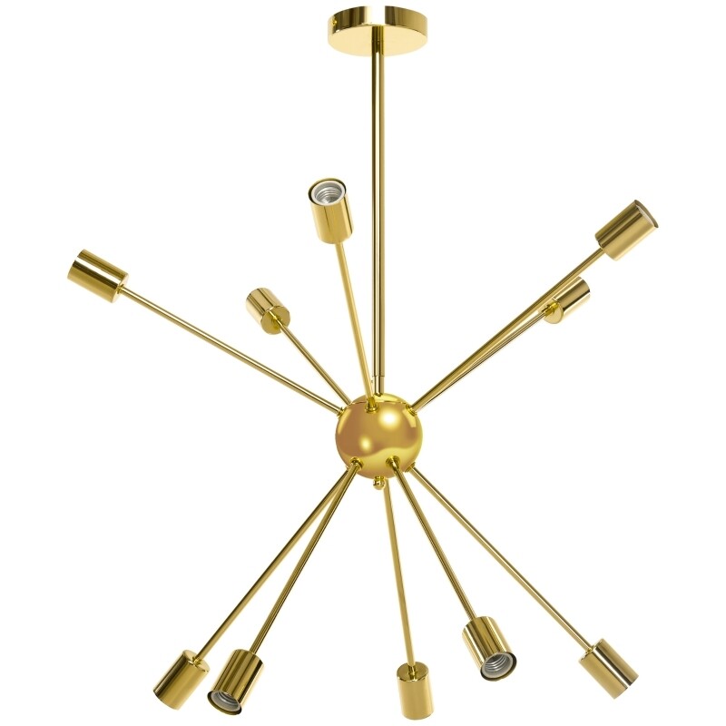 Deckenleuchte, Sputnik-Leuchte, Vintage-Design