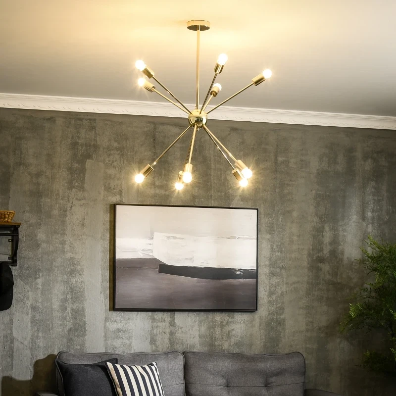 Deckenleuchte, Sputnik-Leuchte, Vintage-Design