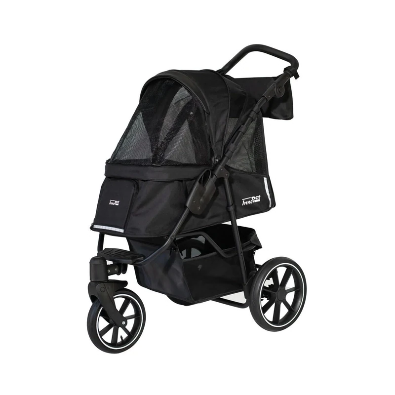 InnoPet Hundebuggy Pet Stroller Premium Cozy, Schwarz