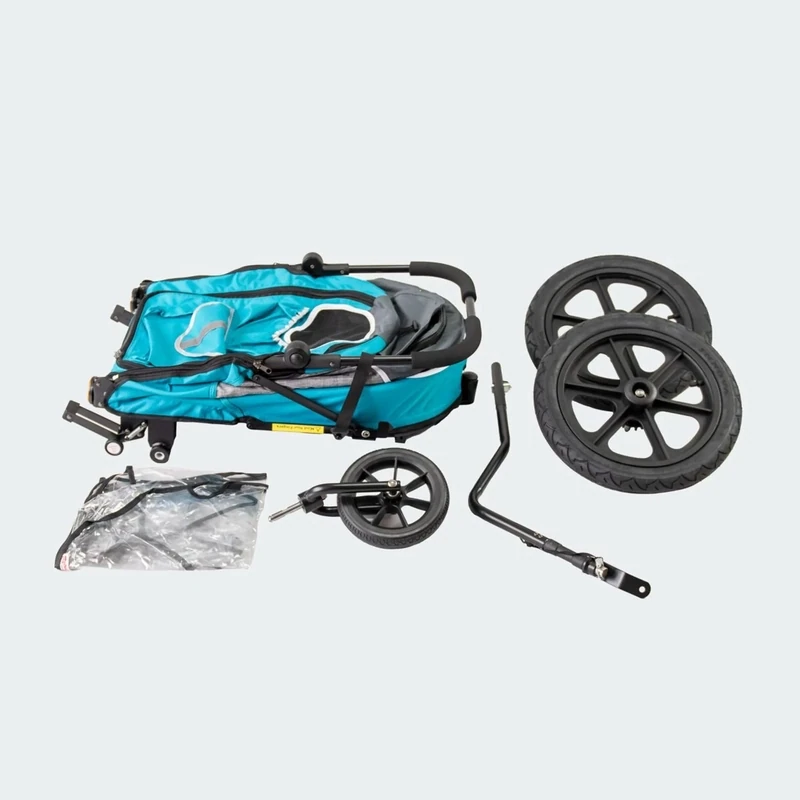 Innopet Veloanhänger Hundebuggy Pet-Stroller Sporty Evolution Ocean Blue bis 30kg