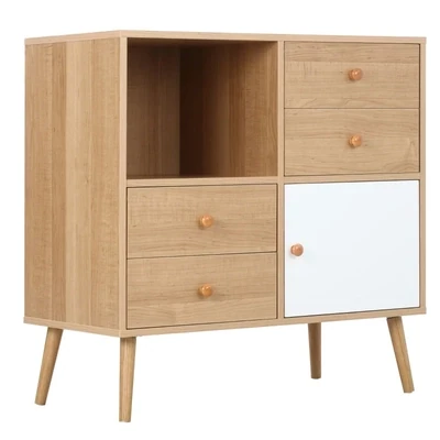 Sideboard Kommode Schrank 80 cm x 39 cm x 80 cm