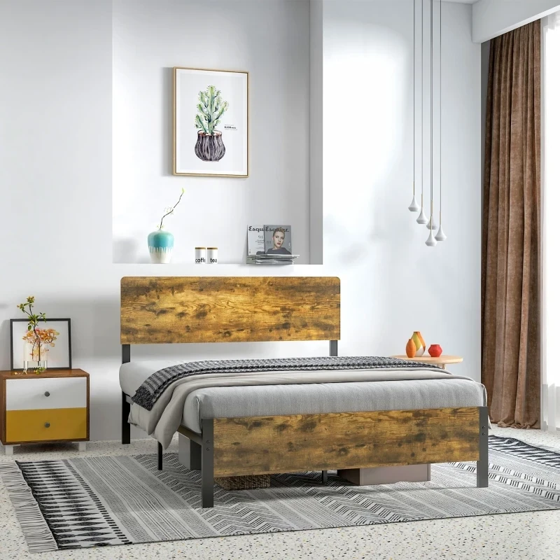 Bettgestell im Industrial Design 149 x 207 x 104 cm