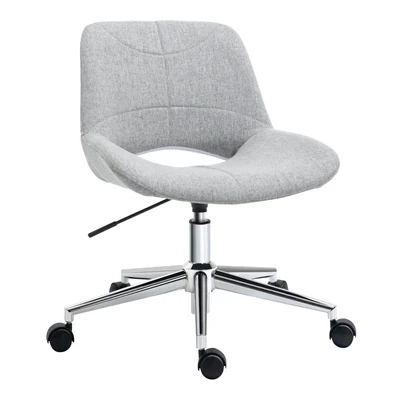 Bürostuhl, höhenverstellbar, um 360° drehbar, bis 110 kg hellgrau,