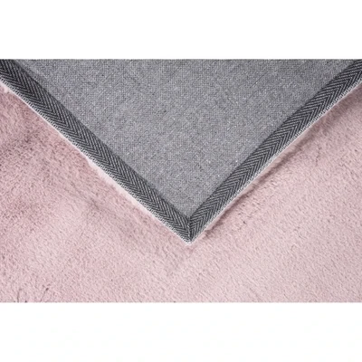 Teppich Hochflor Altrosa 120 x 170 x 3,5 cm