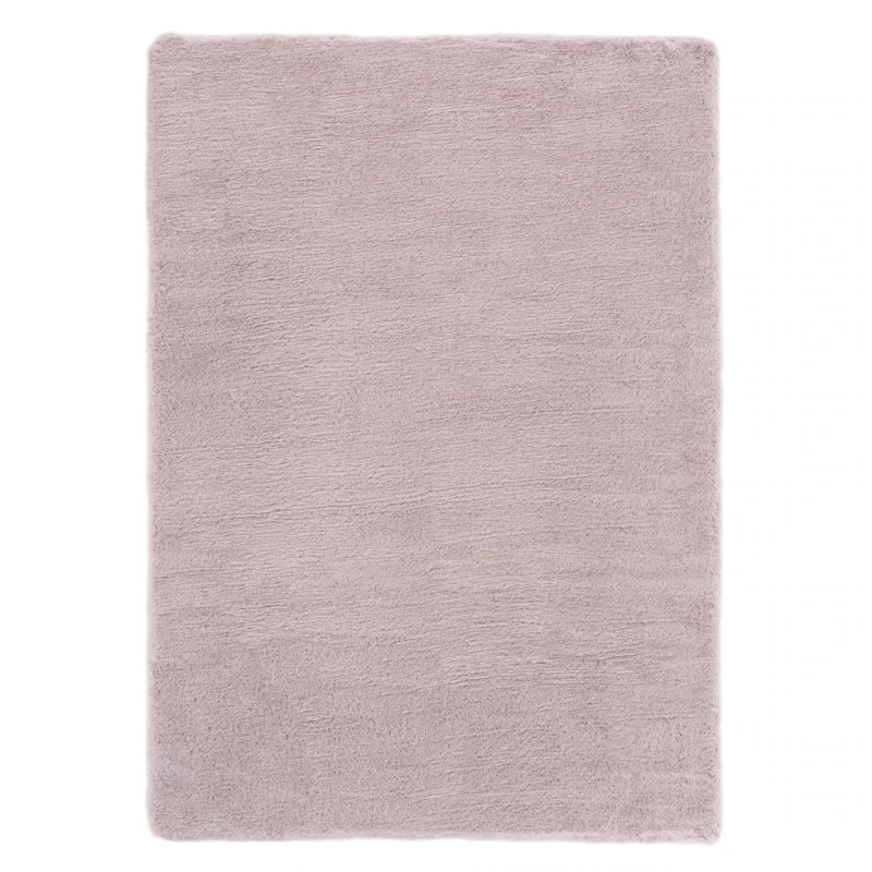 Teppich Hochflor Altrosa 60 x 120 x 3,5 cm