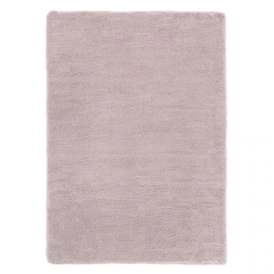 Teppich Hochflor Altrosa 60 x 120 x 3,5 cm