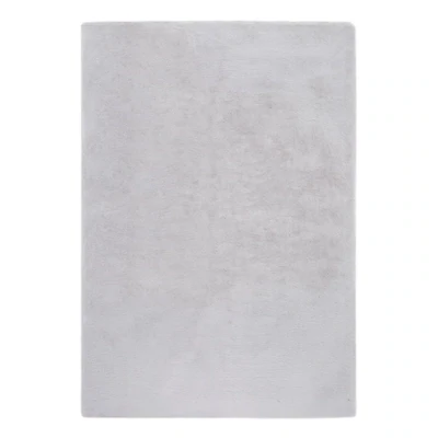 Teppich Hochflor Grau 160 x 230 x 3,5 cm