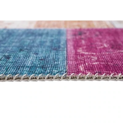 Teppich pfegeleicht Kurzflor Multi 230 x 160 x 0,7 cm