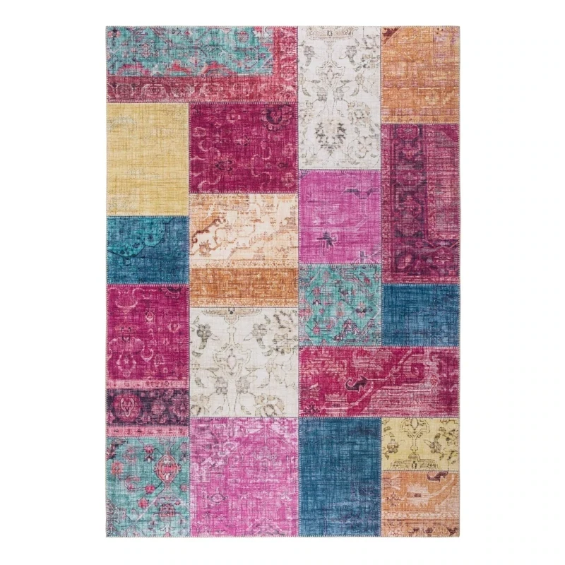 Teppich pfegeleicht Kurzflor Multi 230 x 160 x 0,7 cm