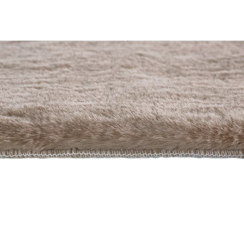 Teppich Hochflor Grau 120 x 170 x 3,5 cm