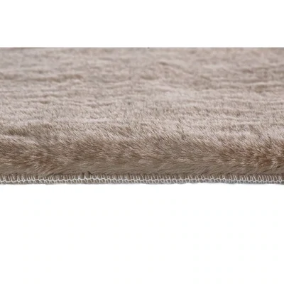 Teppich Hochflor Grau 120 x 170 x 3,5 cm