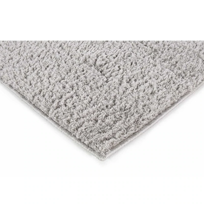 Hochflorteppich Silber 160 x 230 x 2,6 cm