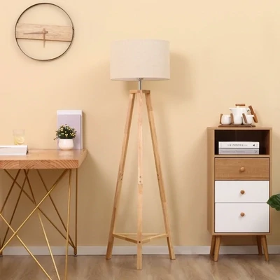 moderne Stehlampe Wohnzimmer Tripod Stehleuchte