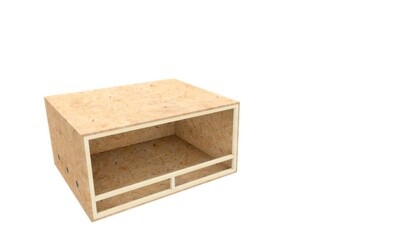 Massgefertigtes Terrarium mit Seitenbelüftung bis max. 120 / 100 / 60 cm