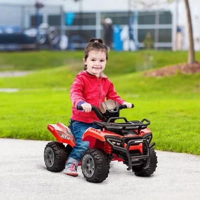 Elektroquad für Kinder Elektroauto Elektromotorrad 66 cm x 44 cm x 42 cm rot