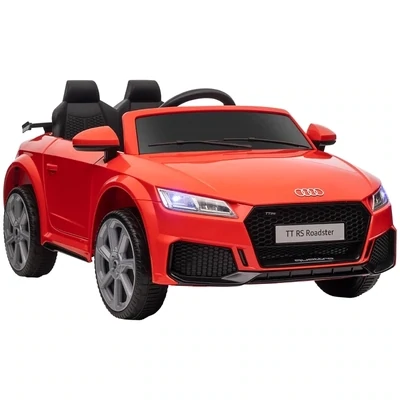 Kinderfahrzeug Kinderauto Elektroauto Audi TT RS Rot