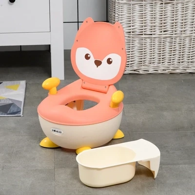 Kindertoilette, Töpfchen für Kinder 0,5 bis 3 Jahre, Fuchs-Design,