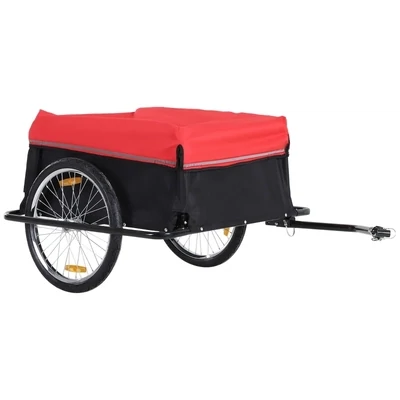 Transport- Lastenanhänger Velo-Anhänger Fahrradanhänger rot