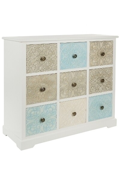 Sideboard, Kommode &quot;Inez&quot;, mit 9 Schubladen