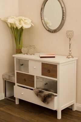 Kommode, Sideboard &quot;Iron&quot;, mit 6 Schubladen