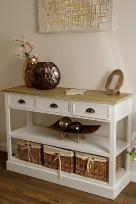 Konsole, Sideboard &quot;Florence&quot;, mit Ablage und Schublade
