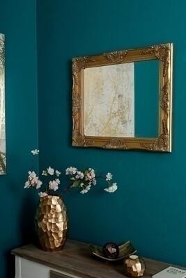 Barock-Spiegel &quot;Bozorg I&quot;, gold 62 cm x 7 cm x 52 cm