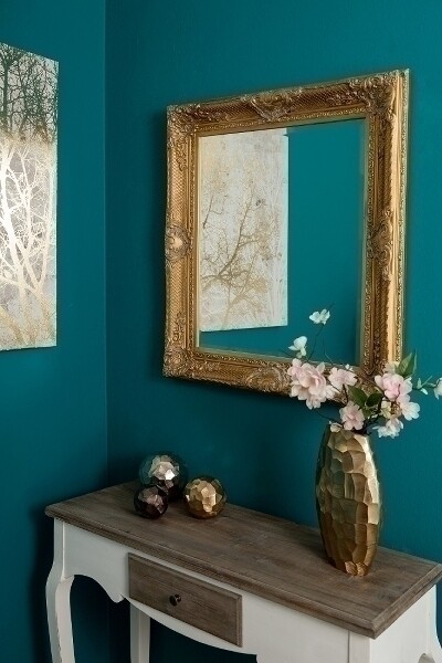 Barock Spiegel &quot;Kax&quot;, gold 78 x 68 x 6 cm