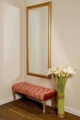 Moderner Spiegel &quot;Asil VI&quot;, gold - 72x162 cm