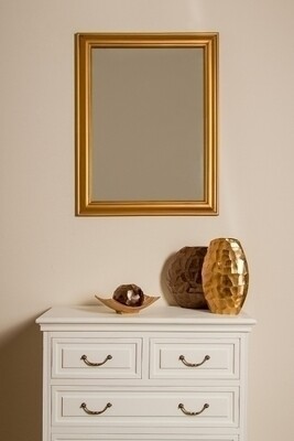 Moderner Spiegel &quot;Asil II&quot;, gold - 62x82 cm