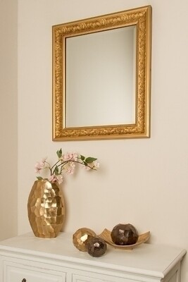 Traumhafter Spiegel &quot;Pari&quot; IV , gold 52 x 62 cm