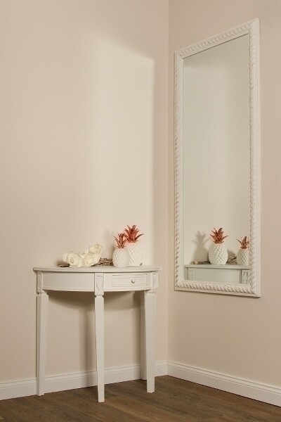 eleganter Wandspiegel &quot;Mina&quot;, weiss 72 x 162 cm