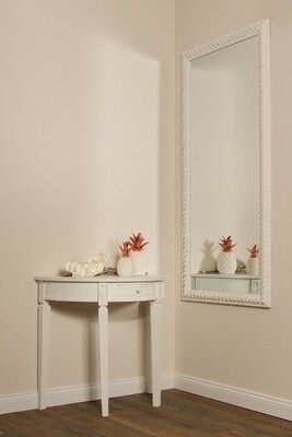 eleganter Wandspiegel &quot;Mina&quot;, weiss 72 x 162 cm
