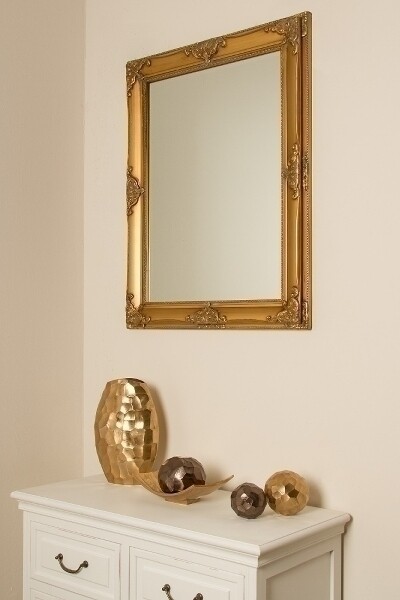 Antiker Spiegel &quot;Minu II&quot;, gold 62 x 82 cm