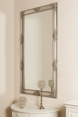 Antiker Spiegel &quot;Minu IV&quot; silber 72 x 132cm