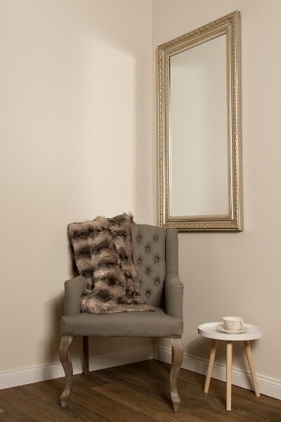 Spiegel Antikstyle &quot;Iman IV&quot; silber - 72 x 132 cm