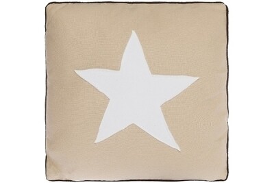 Deko / Sofa Kissen "White Star"