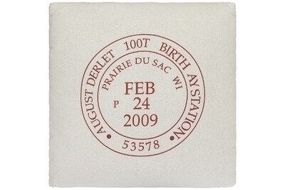 Deko-Kissen "Stamp" Poststempel