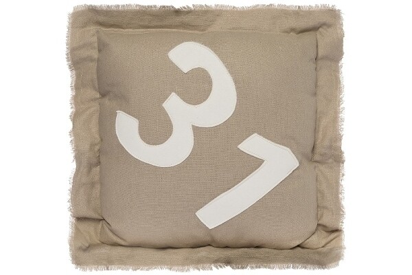 Deko-Kissen "Thirty One", 31, creme