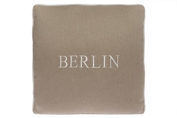 Deko-Kissen "Berlin", creme