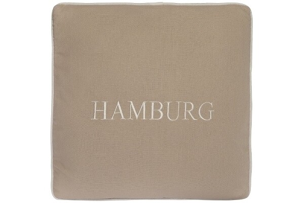 Deko-Kissen "Hamburg", creme