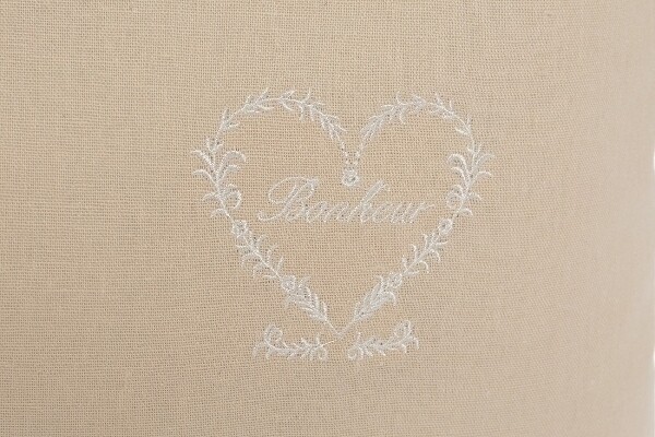 Deko-Kissen "Bonheur" klein