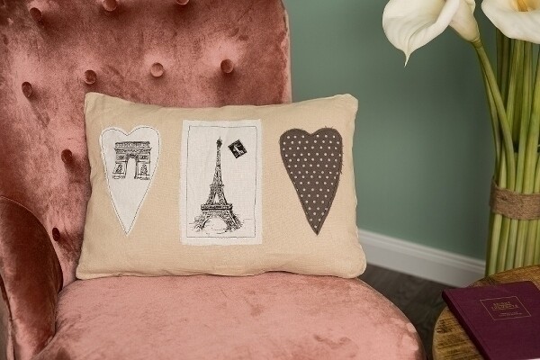 Deko-Kissen "Paris Love"