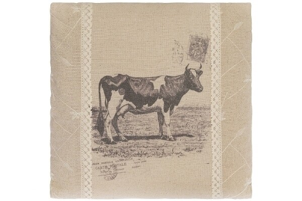 Deko-Kissen "Cow", quadratisch Kuh