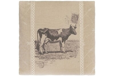 Deko-Kissen "Cow", quadratisch Kuh