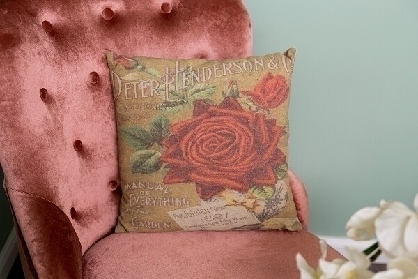 Deko-Kissen "Jubilee Roses"